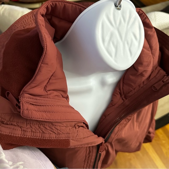 FP Movement by Free People Shred It 5-in-1 Hooded Jacket Medium Color Red - Picture 6 of 12